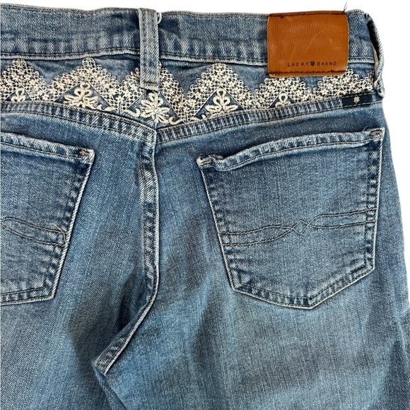 LUCKY BRAND  Orta Premium Sweet Crop Capri Jeans Size 0/25 - Picture 6 of 16